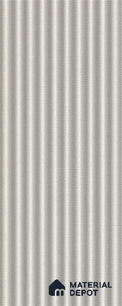 Pearl 10 ft x 0.45 ft (3060x140 mm) Pyramid Design Interior & Exterior Wall & Ceiling Panel - 14 mm | Suitable for Balcony, Facade & Open Area | Width is Subjected to 5% Variation