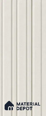 Pearl 10 ft x 0.5 ft (3060x150 mm) Linea Design Interior & Exterior Wall & Ceiling Panel - 15 mm | Suitable for Balcony, Facade & Open Area | Width is Subjected to 5% Variation