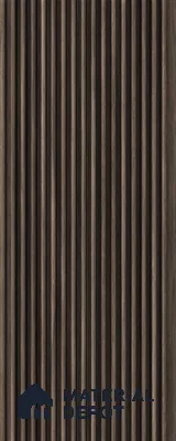 Royal Nut 10 ft x 0.68 ft (3060x208 mm) Curve Design Interior & Exterior Wall & Ceiling Panel - 10 mm | Suitable for Balcony, Facade & Open Area | Width is Subjected to 5% Variation