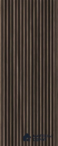 Royal Nut 10 ft x 0.68 ft (3060x208 mm) Curve Design Interior & Exterior Wall & Ceiling Panel - 10 mm | Suitable for Balcony, Facade & Open Area | Width is Subjected to 5% Variation