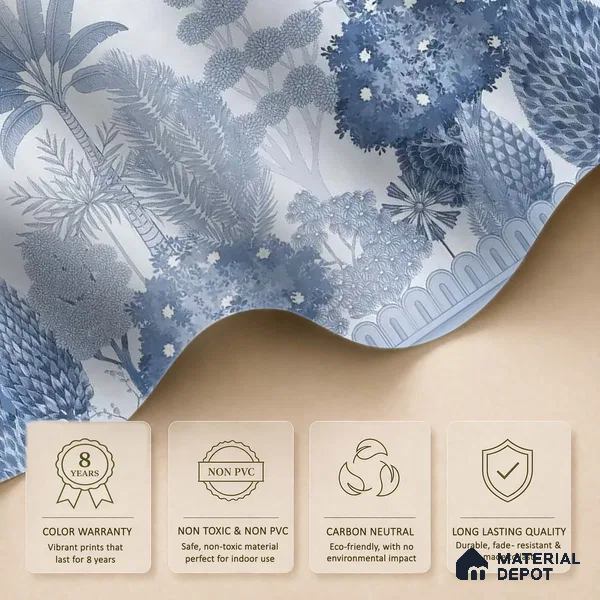Van Mahal Silk Sheen Customized Wallpaper