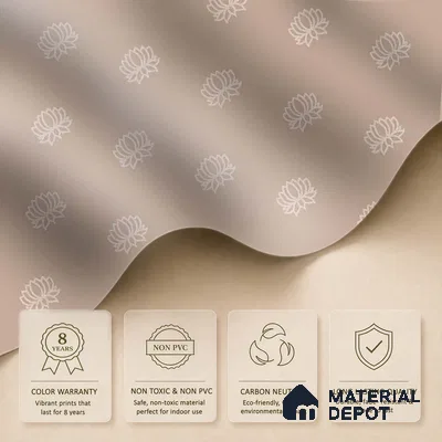 Divine Glow: Beautiful Beige Pichwai Handmade Wallpaper for Pooja Room, Customised