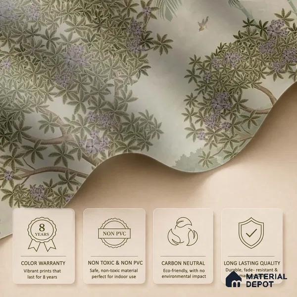 Garden of Dreams Canvas Customised Room Wallpaper