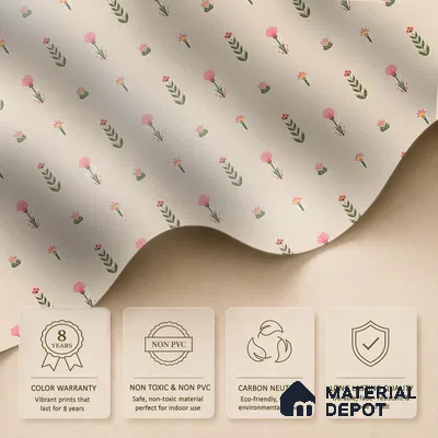 Saanjh Indian Design 6 Meter x 19.68 Inches Soft Feel Wallpaper Roll