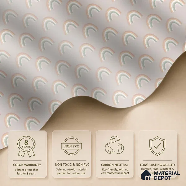 Joyland Pastel Pink Handmade Wallpaper