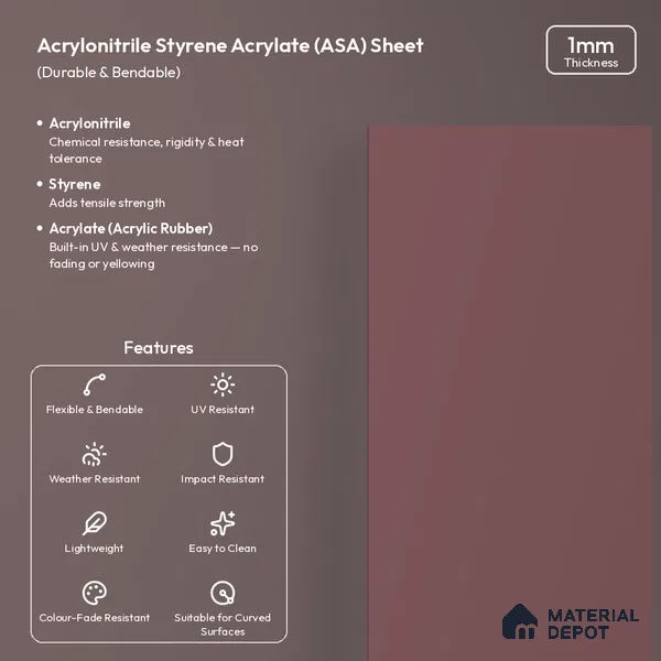 Cappucino Brown Solid Colors Look LM 26019 8 ft x 4 ft Matte Finish ASA Laminate - 1 mm