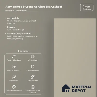 Cappuccino Beige Solid Colors Look LM 26020 8 ft x 4 ft Matte Finish ASA Laminate - 1 mm