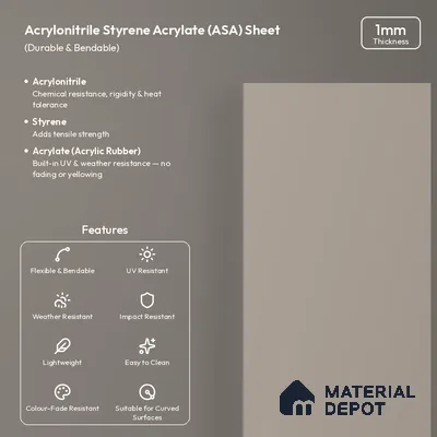 Cappuccino Beige Solid Colors Look LM 26033 8 ft x 4 ft Matte Finish ASA Laminate - 1 mm
