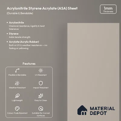 Cappuccino Beige Solid Colors Look LM 26036 8 ft x 4 ft Matte Finish ASA Laminate - 1 mm