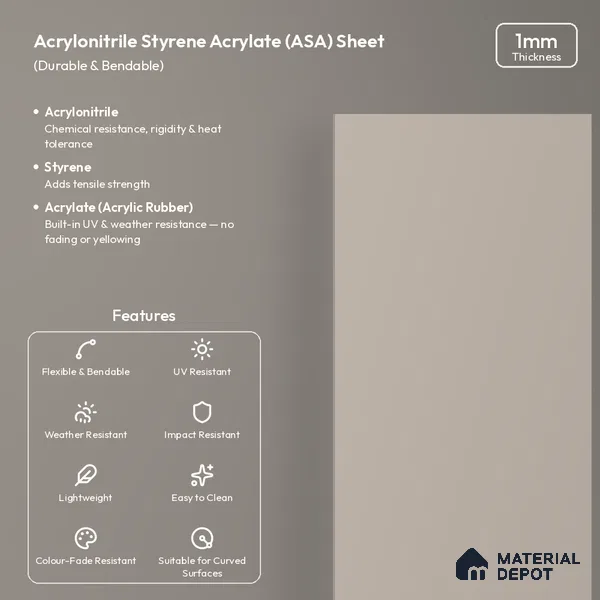 Cappuccino Beige Solid Colors Look LM 26036 8 ft x 4 ft Matte Finish ASA Laminate - 1 mm