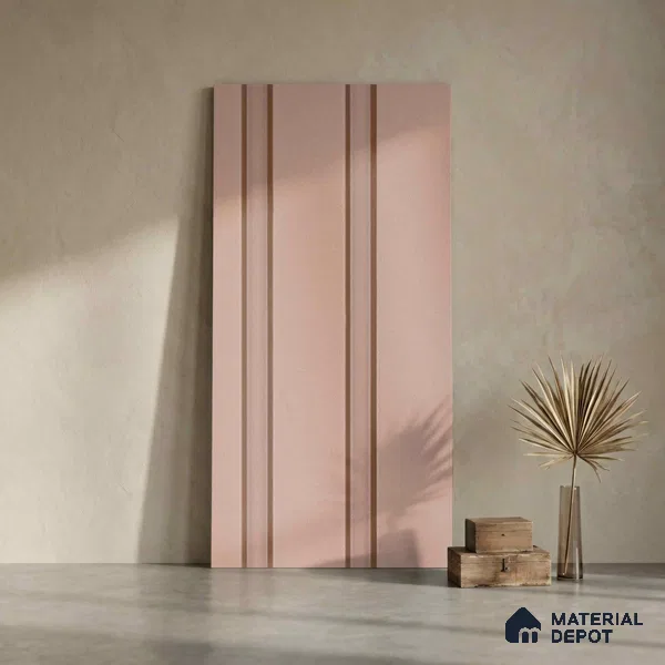 Beige Plain Colour Look PN 06221 9.5 ft x 4.7 inch Charcoal Panel - 12 mm | Suitable for Feature Wall, TV Unit & Living Room | Width is Subjected to 5% Variation