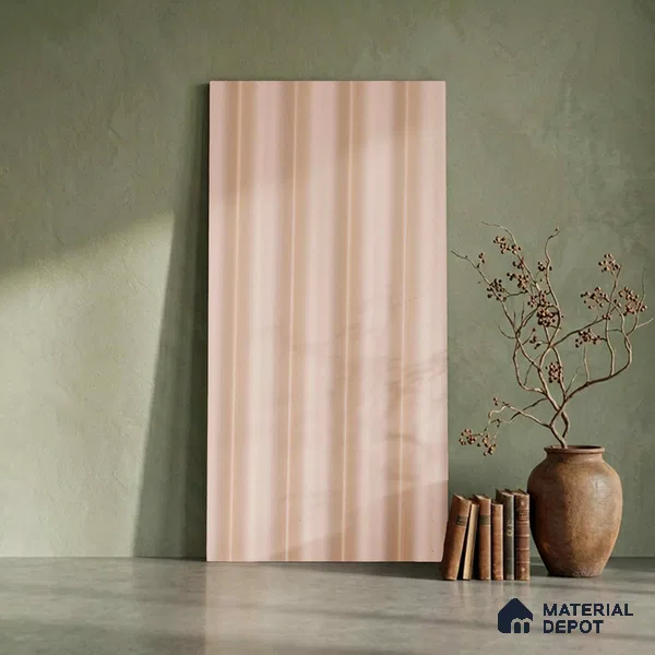 Beige Plain Colour Look PN 06247 9.5 ft x 4.7 inch Charcoal Panel - 12 mm | Suitable for Feature Wall, TV Unit & Living Room | Width is Subjected to 5% Variation