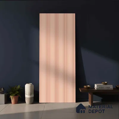 Pink Metallic Look PN 06251 9.5 ft x 4.7 inch Charcoal Panel - 12 mm | Suitable for Feature Wall, TV Unit & Living Room | Width is Subjected to 5% Variation