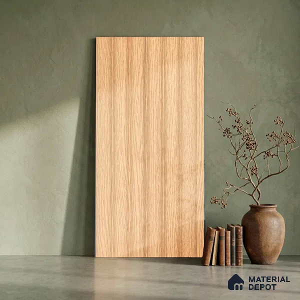 Wooden Look PN 06279 9.5 ft x 4.7 inch Charcoal Panel - 12 mm | Suitable for Feature Wall, TV Unit & Living Room | Width is Subjected to 5% Variation