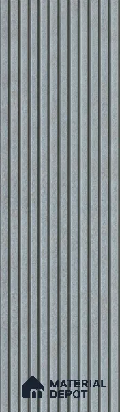 PN 06975 Stone Look Louver1 8 ft x 0.83 ft Texture Finish - 10 mm | Suitable for Feature Wall, TV Unit & Living Room