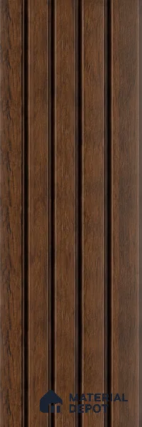 PN 07670 Wood Look Louver 9.5 ft x 0.83 ft Texture Finish - 10 mm | Suitable for Feature Wall, TV Unit & Living Room