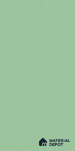 Mint Green Fluted Solid Color LM 18332 8 ft x 4 ft Texture Finish Decorative Laminate - 1.25 mm | Suitable for TV Unit,Wardrobe, Kitchen Cabinets