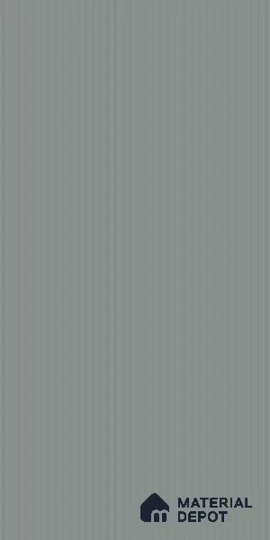 Nimbus Grey Fluted Solid Color LM 18335 8 ft x 4 ft Texture Finish Decorative Laminate - 1.25 mm | Suitable for TV Unit,Wardrobe, Kitchen Cabinets