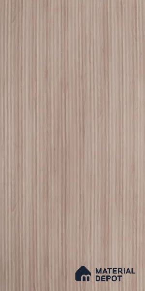 Wooden Fluted LM 18340 8 ft x 4 ft Texture Finish Decorative Laminate - 1.25 mm | Suitable for TV Unit,Wardrobe, Kitchen Cabinets