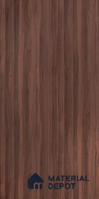 Wooden Fluted LM 18341 8 ft x 4 ft Texture Finish Decorative Laminate - 1.25 mm | Suitable for TV Unit,Wardrobe, Kitchen Cabinets