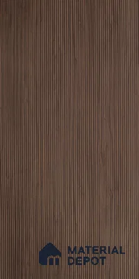 Wooden Fluted LM 18344 8 ft x 4 ft Texture Finish Decorative Laminate - 1.25 mm | Suitable for TV Unit,Wardrobe, Kitchen Cabinets