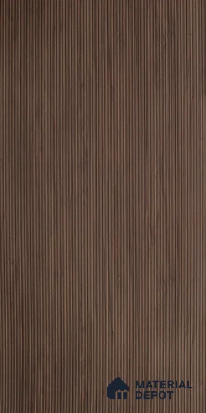 Wooden Fluted LM 18344 8 ft x 4 ft Texture Finish Decorative Laminate - 1.25 mm | Suitable for TV Unit,Wardrobe, Kitchen Cabinets