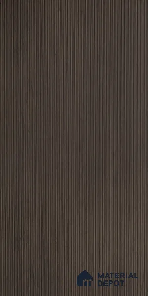 Wooden Fluted LM 18345 8 ft x 4 ft Texture Finish Decorative Laminate - 1.25 mm | Suitable for TV Unit,Wardrobe, Kitchen Cabinets