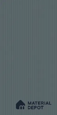 Slate Blue Fluted Solid Color LM 18366 8 ft x 4 ft Texture Finish Decorative Laminate - 1.25 mm | Suitable for TV Unit,Wardrobe, Kitchen Cabinets