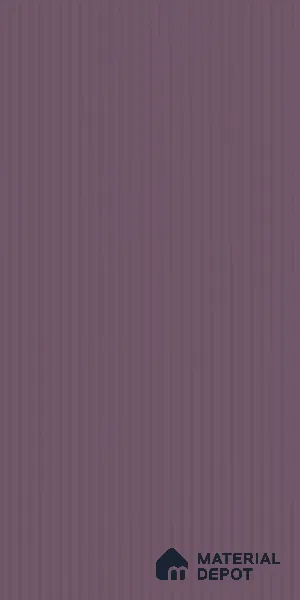 Deep Lavender Fluted Solid Color LM 18367 8 ft x 4 ft Texture Finish Decorative Laminate - 1.25 mm | Suitable for TV Unit,Wardrobe, Kitchen Cabinets
