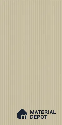 Light Fluted Beige Fluted Solid Color LM 18370 8 ft x 4 ft Texture Finish Decorative Laminate - 1.25 mm | Suitable for TV Unit,Wardrobe, Kitchen Cabinets