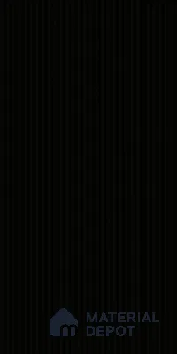 Charcoal Black Fluted Solid Color LM 18373 8 ft x 4 ft Texture Finish Decorative Laminate - 1.25 mm | Suitable for TV Unit,Wardrobe, Kitchen Cabinets