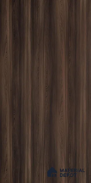 Wooden Fluted LM 18376 8 ft x 4 ft Texture Finish Decorative Laminate - 1.25 mm | Suitable for TV Unit,Wardrobe, Kitchen Cabinets