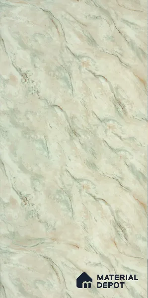 Cream Marble Acrylic Laminate LM 24631 8 ft x 4 ft High Gloss Finish - 1.5 mm | Suitable for TV Unit, Wardrobe, Cabinets