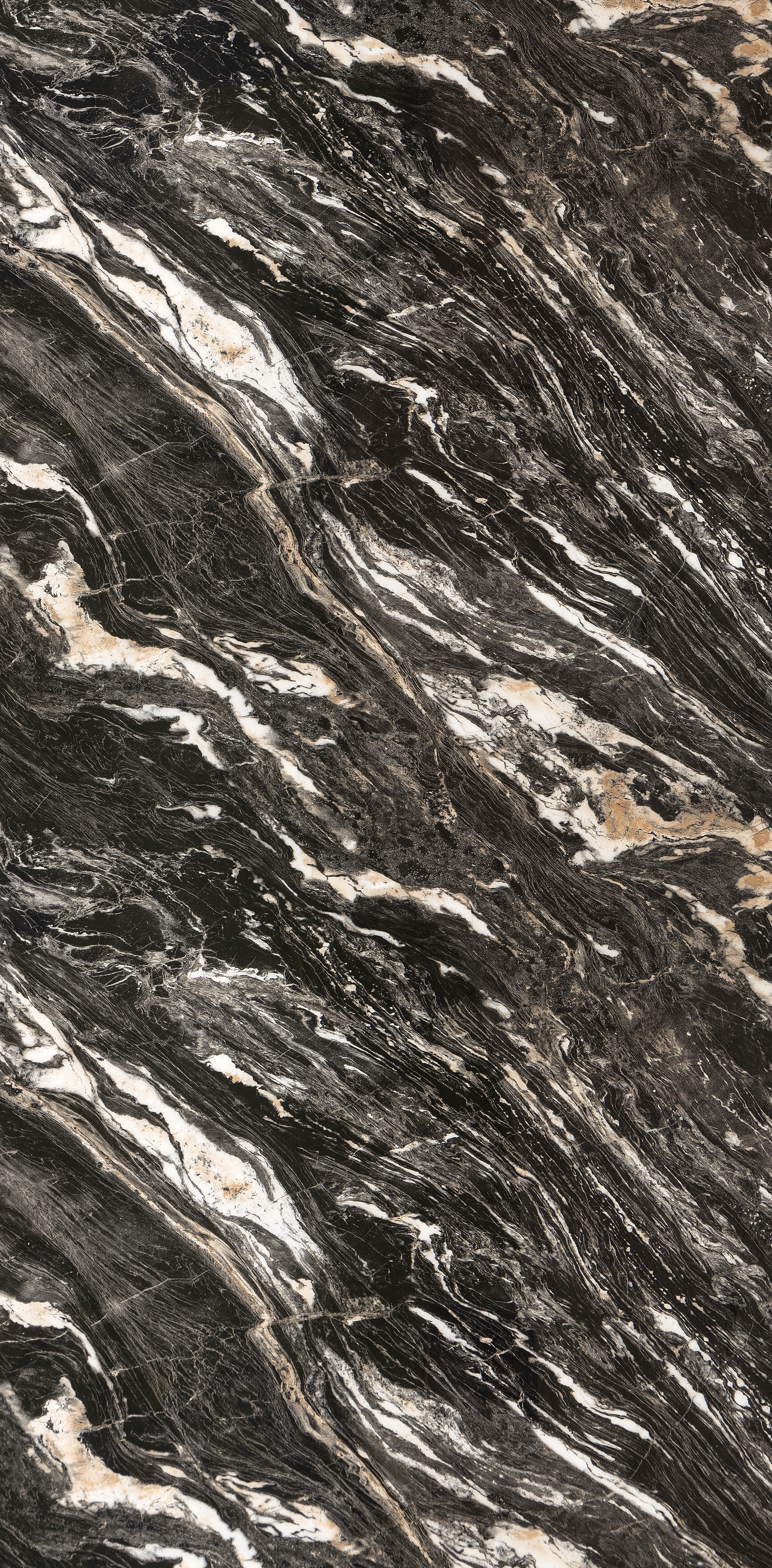 Black Marble Acrylic Laminate LM 24310 8 ft x 4 ft High Gloss Finish - 1.5 mm | Suitable for TV Unit, Wardrobe, Cabinets