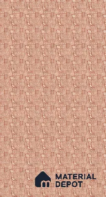 Brown Digital look LM 23941 Kutchkala Lippan Art 8 ft x 4 ft Texture Finish Decorative Laminate - 1.25 mm | Suitable for Living room,TV Unit, Highlighter Wall, Wardrobe, Feature Wall