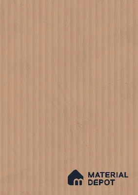 Blush Pink Fluted Solid Color 1E234 PF Blush 8 ft x 4 ft Texture Finish Decorative Laminate - 1 mm | Suitable for TV Unit,Wardrobe, Kitchen Cabinets