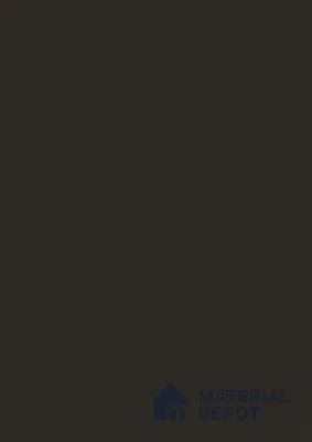 Brown Solid Colors look Ferrero 1E169 PU Dark Graphite Grey 8 ft x 4 ft PU Finish Decorative Laminate - 1 mm | Suitable for Living Room, Kitchen, Office | Matching E3 Edgeband Code - (1050)