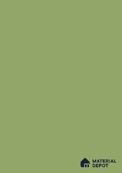 Green Solid Colors look Ferrero 1E243 SMT Spring Green 8 ft x 4 ft Satin Matt Finish Decorative Laminate - 1 mm | Suitable for Living Room, Kitchen, Office | Matching E3 Edgeband Code - (1057)