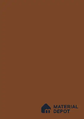 Ochre Brown Solid Colors Look HG 902 8 ft x 4 ft High Gloss Finish Decorative Laminate - 1 mm | Suitable for Living Room, Kitchen, Office