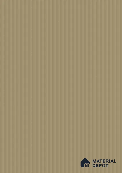 Ivory Beige Fluted Solid Color Look BB 513 8 ft x 4 ft Texture Finish Decorative Laminate - 1 mm | Suitable for TV Unit, Wardrobe, Kitchen Cabinets