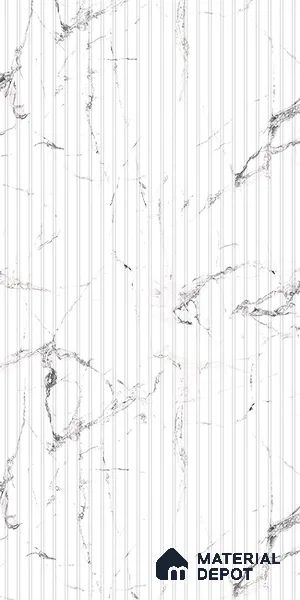 Marble Fluted LM 01848 8 ft x 4 ft Matte Finish Decorative Laminate - 1 mm | Suitable for TV Unit,Wardrobe, Kitchen Cabinets