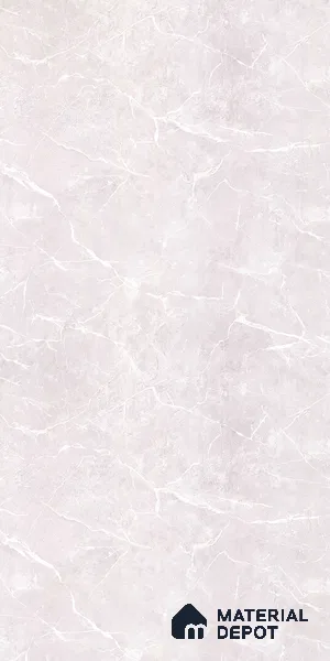 Grey Marble Look LM 10853 8 ft x 4 ft Matte Finish Decorative Laminate - 1 mm | Suitable for TV Unit, Wardrobe, Kitchen Cabinets