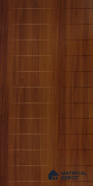 Wooden Look LM 10907 Red Teak 8 ft x 4 ft Texture Finish Decorative Laminate - 1 mm | Suitable for TV Unit, Wardrobe, Kitchen Cabinets