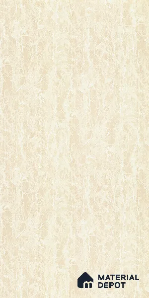 Beige Marble Look LM 10911 8 ft x 4 ft Glossy Finish Decorative Laminate - 1 mm | Suitable for TV Unit, Wardrobe, Kitchen Cabinets