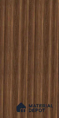 Wooden Look LM 10936 Classic Walnut 8 ft x 4 ft Texture Finish Decorative Laminate - 1 mm | Suitable for TV Unit, Wardrobe, Kitchen Cabinets
