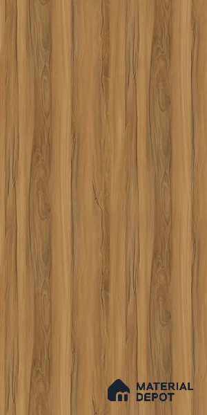 Wooden Look LM 10960 Arizona Walnut 8 ft x 4 ft Suede Finish Decorative Laminate - 1 mm | Suitable for TV Unit, Wardrobe, Kitchen Cabinets