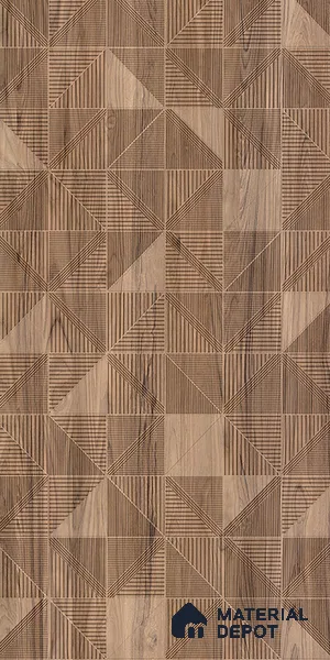 Patterned Look LM 20195 8 ft x 4 ft Texture Finish Decorative Laminate - 1 mm | Suitable for Bedroom, TV Unit, Wardrobe
