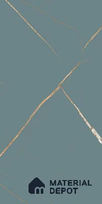 Blue Marble Look LM 20989 8 ft x 4 ft Matte Finish Decorative Laminate - 1 mm | Suitable for TV Unit, Wardrobe, Kitchen Cabinets