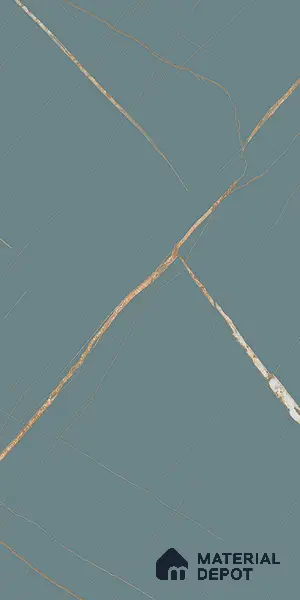 Blue Marble Look LM 20999 8 ft x 4 ft High Gloss Finish Decorative Laminate - 1 mm | Suitable for TV Unit, Wardrobe, Kitchen Cabinets