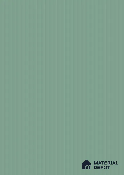 Fluted Solid Color Look LM 21062 B Aqua Flute High Gloss Finish 8 ft x 4 ft Decorative Laminate - 1 mm | Suitable for TV Unit, Wardrobe, Kitchen Cabinets